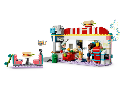 LEGO® Friends™ Heartlake Downtown Diner - Bộ Đồ Chơi Lắp Ráp Nhà Hàng LEGO 41728 - Hình ảnh bổ sung 6
