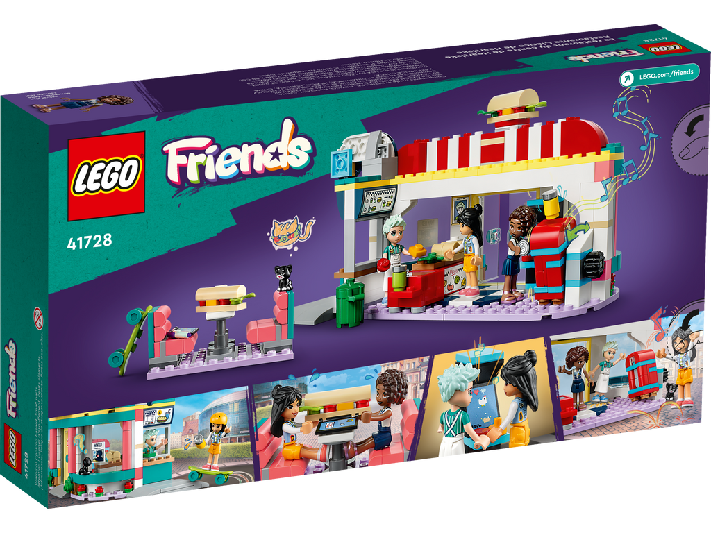 LEGO® Friends™ Heartlake Downtown Diner - Bộ Đồ Chơi Lắp Ráp Nhà Hàng LEGO 41728 - Hình ảnh bổ sung 9