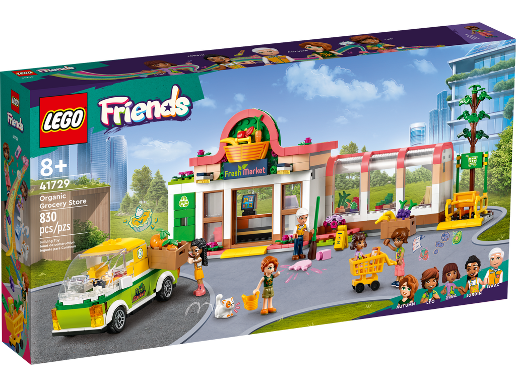 LEGO® Friends™ Organic Grocery Store - Đồ chơi lắp ráp Cửa hàng thực phẩm hữu cơ - LEGO 41729 - Hình ảnh sản phẩm