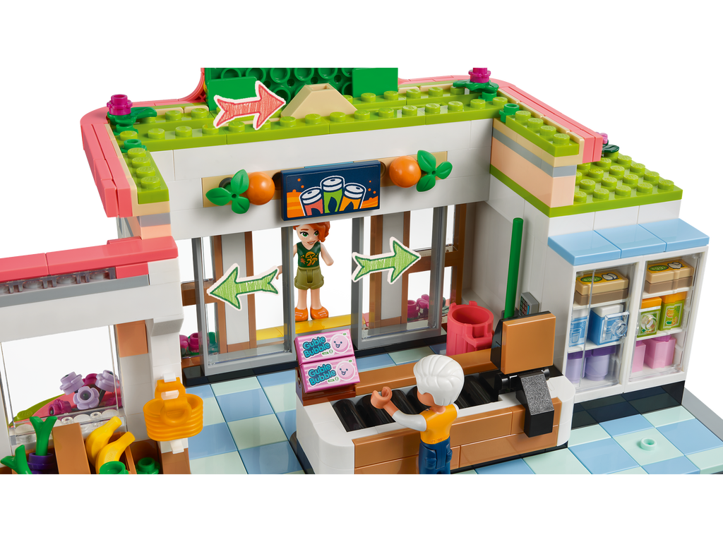 LEGO® Friends™ Organic Grocery Store - Đồ chơi lắp ráp Cửa hàng thực phẩm hữu cơ - LEGO 41729 - Hình ảnh chi tiết 2