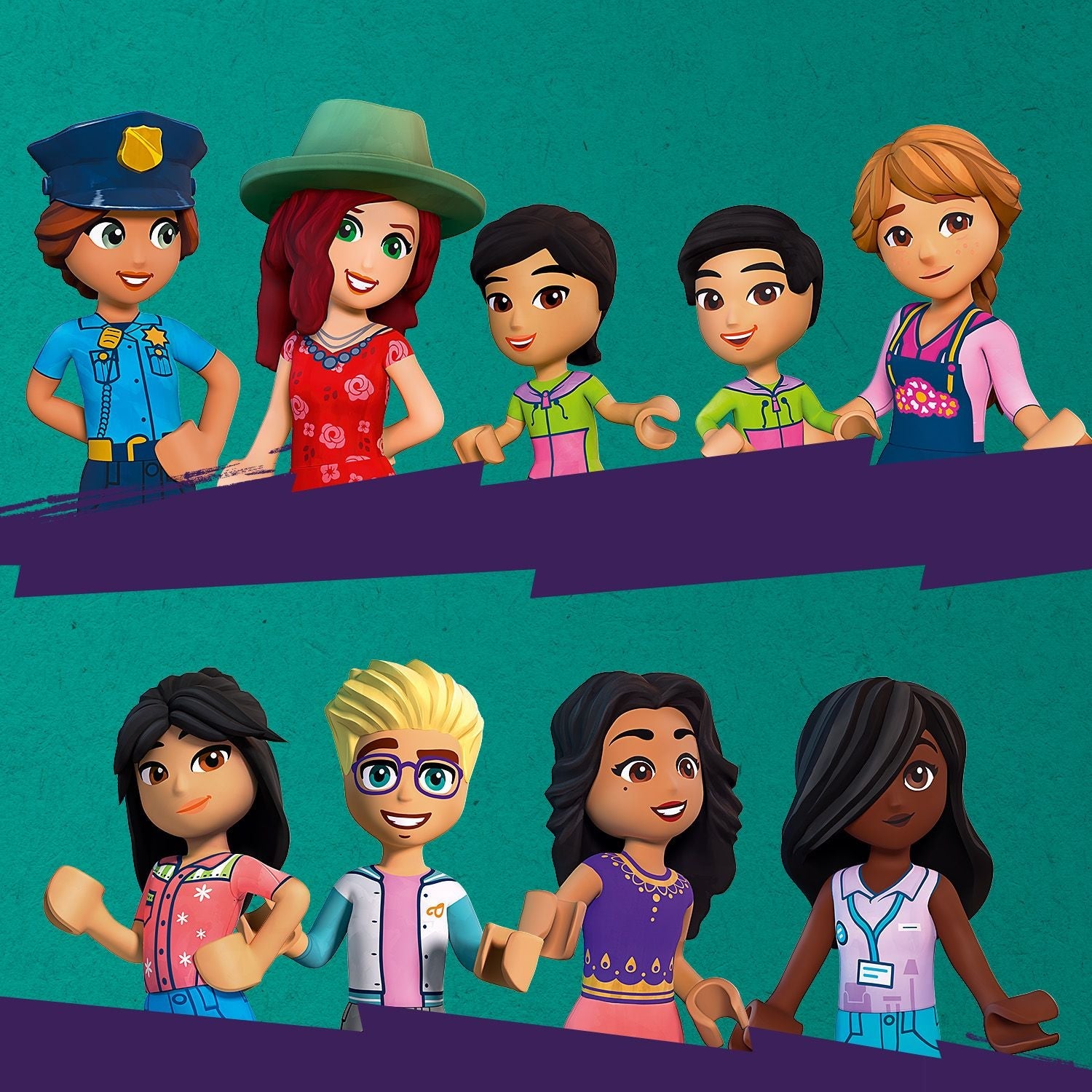 LEGO® Friends™ Downtown Flower and Design Stores - Bộ Lắp Ráp Cửa Hàng Hoa Và Thiết Kế - LEGO 41732 LEGO - ảnh 1 - LEGO Frien