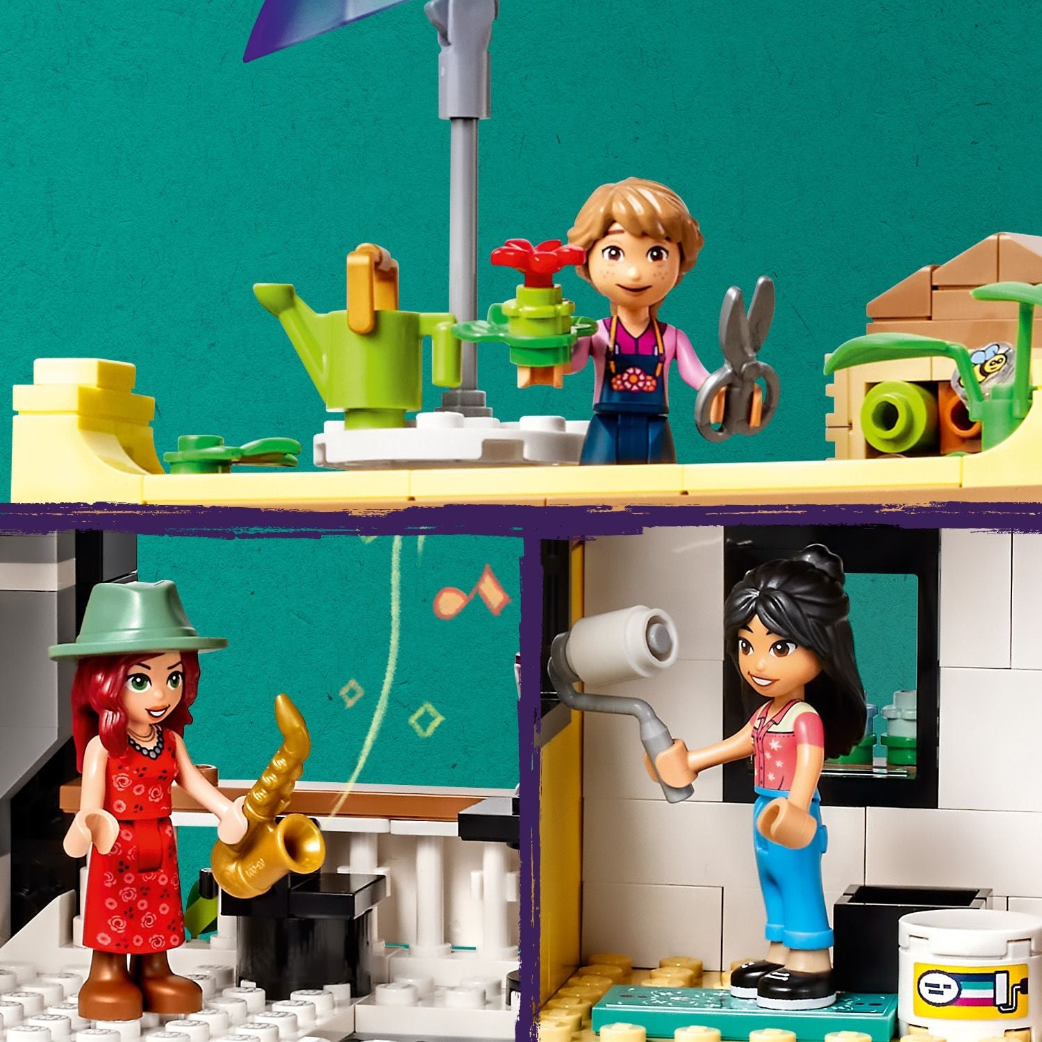 LEGO® Friends™ Downtown Flower and Design Stores - Bộ Lắp Ráp Cửa Hàng Hoa Và Thiết Kế - LEGO 41732 LEGO - ảnh 3 - LEGO Frien