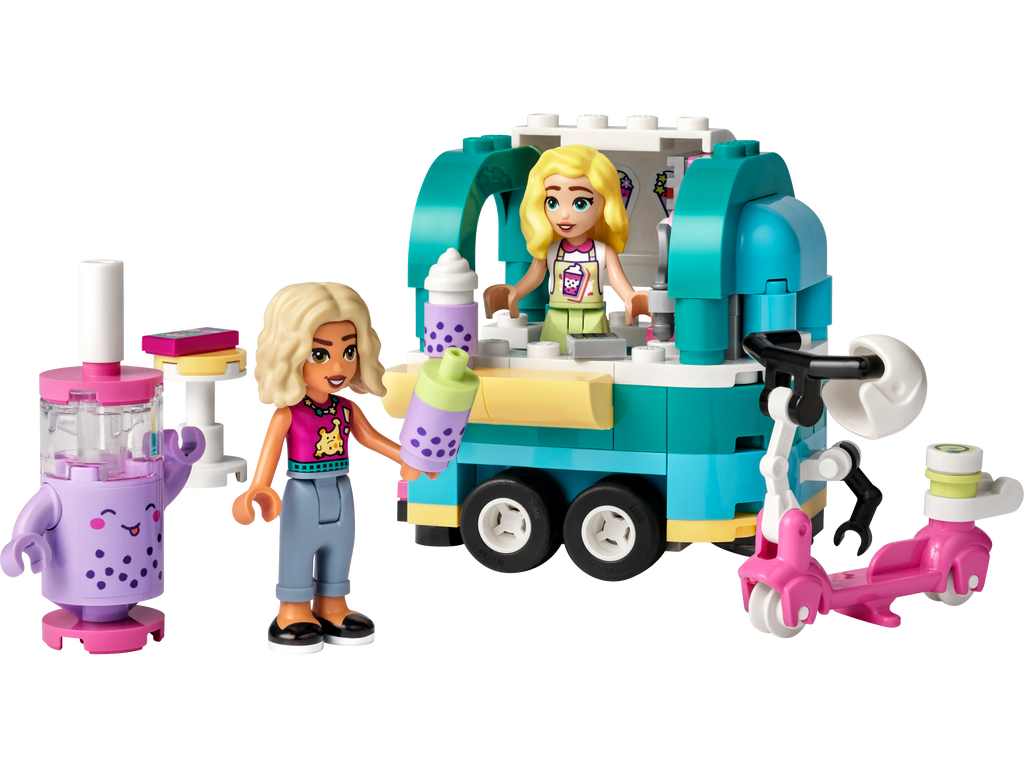 LEGO® Friends™ Mobile Bubble Tea Shop - Tiệm Trà Sữa Di Động - LEGO 41733 - Hình ảnh chi tiết 2