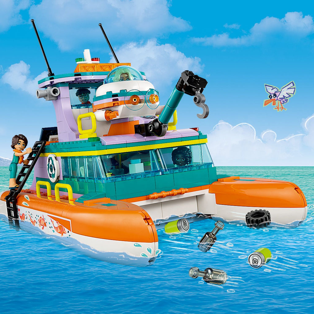 LEGO® Friends™ Sea Rescue Boat - Đồ chơi lắp ráp Tàu Cứu Hộ Biển - LEGO 41734 LEGO - ảnh 1 - Lego