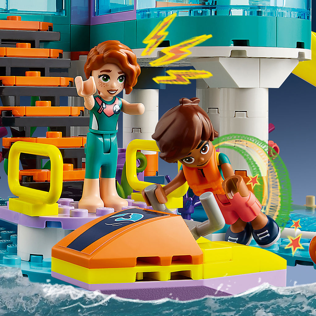 LEGO® Friends™ Sea Rescue Center - Đồ chơi lắp ráp Trung tâm Cứu hộ Biển - LEGO 41736 LEGO - ảnh 1 - LEGO Sets