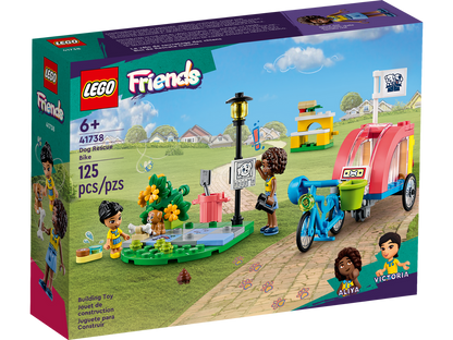 LEGO® Friends™ Dog Rescue Bike - Xe Đạp Cứu Hộ Chó Đồ Chơi Lắp Ráp - LEGO 41738 - Hình ảnh sản phẩm