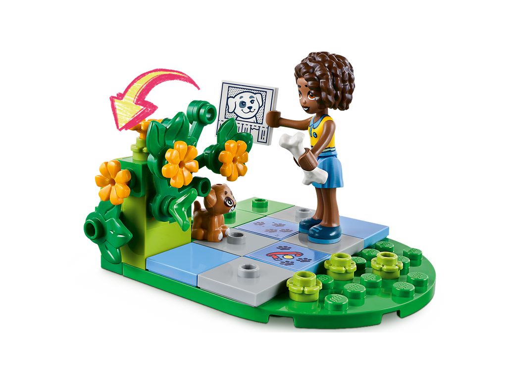 LEGO® Friends™ Dog Rescue Bike - Xe Đạp Cứu Hộ Chó Đồ Chơi Lắp Ráp - LEGO 41738 - Hình ảnh bổ sung 5