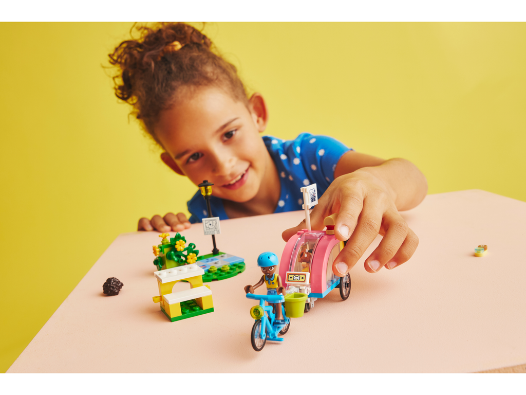 LEGO® Friends™ Dog Rescue Bike - Xe Đạp Cứu Hộ Chó Đồ Chơi Lắp Ráp - LEGO 41738 - Hình ảnh bổ sung 6
