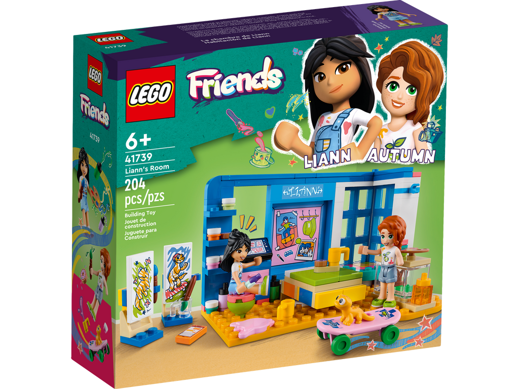 LEGO® Friends™ Liann's Room - Bộ Đồ Chơi Lắp Ráp Phòng Nghệ Thuật - LEGO 41739 - Hình ảnh sản phẩm