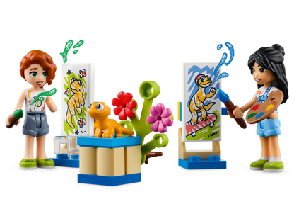 LEGO® Friends™ Liann's Room - Bộ Đồ Chơi Lắp Ráp Phòng Nghệ Thuật - LEGO 41739 - Góc nhìn khác 3