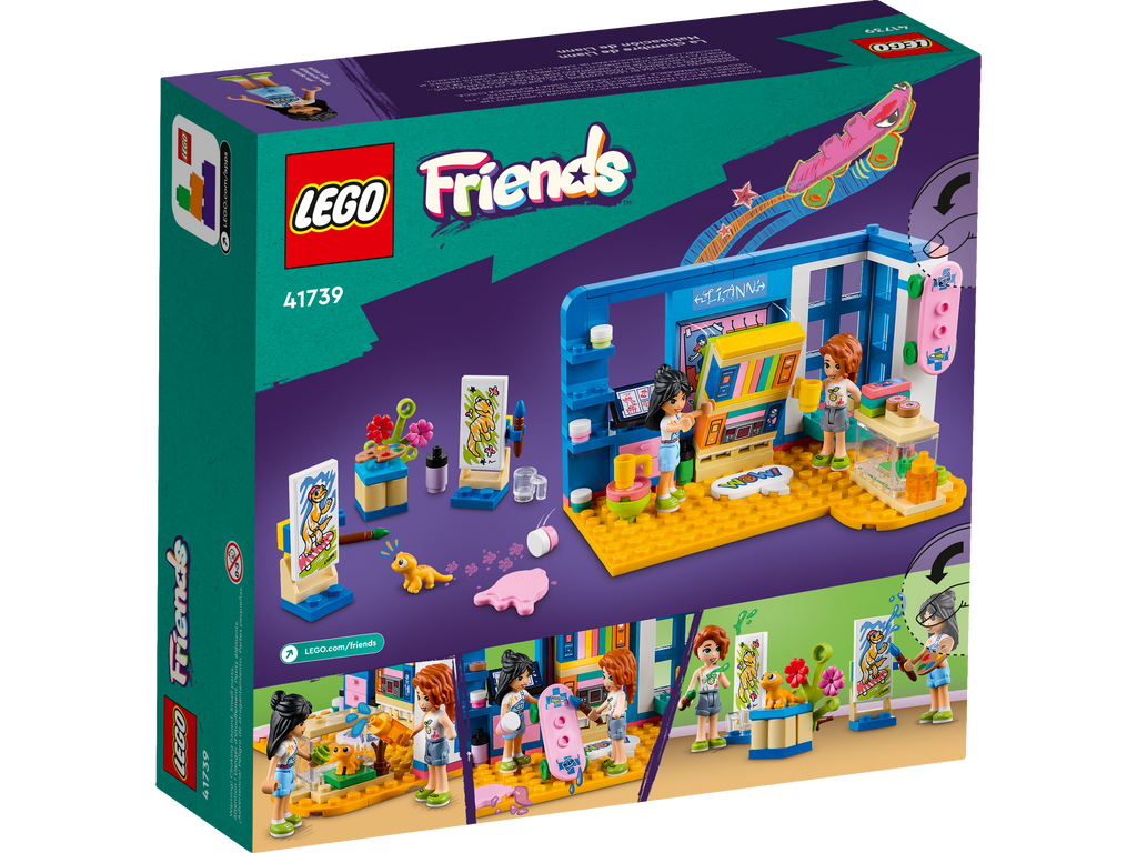 LEGO® Friends™ Liann's Room - Bộ Đồ Chơi Lắp Ráp Phòng Nghệ Thuật - LEGO 41739 - Hình ảnh bổ sung 7