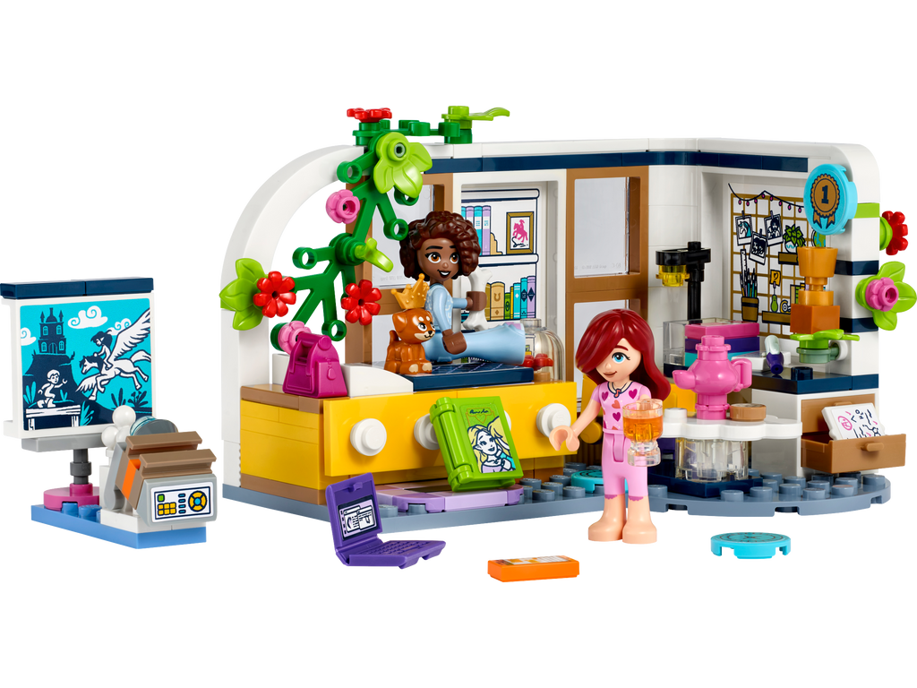 LEGO® Friends™ Aliya's Room - Bộ Đồ Chơi Lắp Ráp Phòng Ngủ Aliya 41740 - LEGO - Hình ảnh chi tiết 2