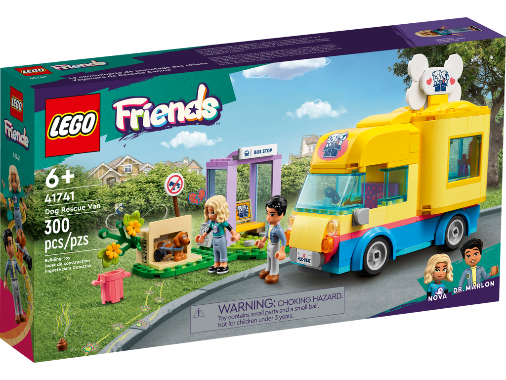 LEGO® Friends™ Dog Rescue Van - Xe Cứu Hộ Chó - LEGO 41741 - Hình ảnh sản phẩm