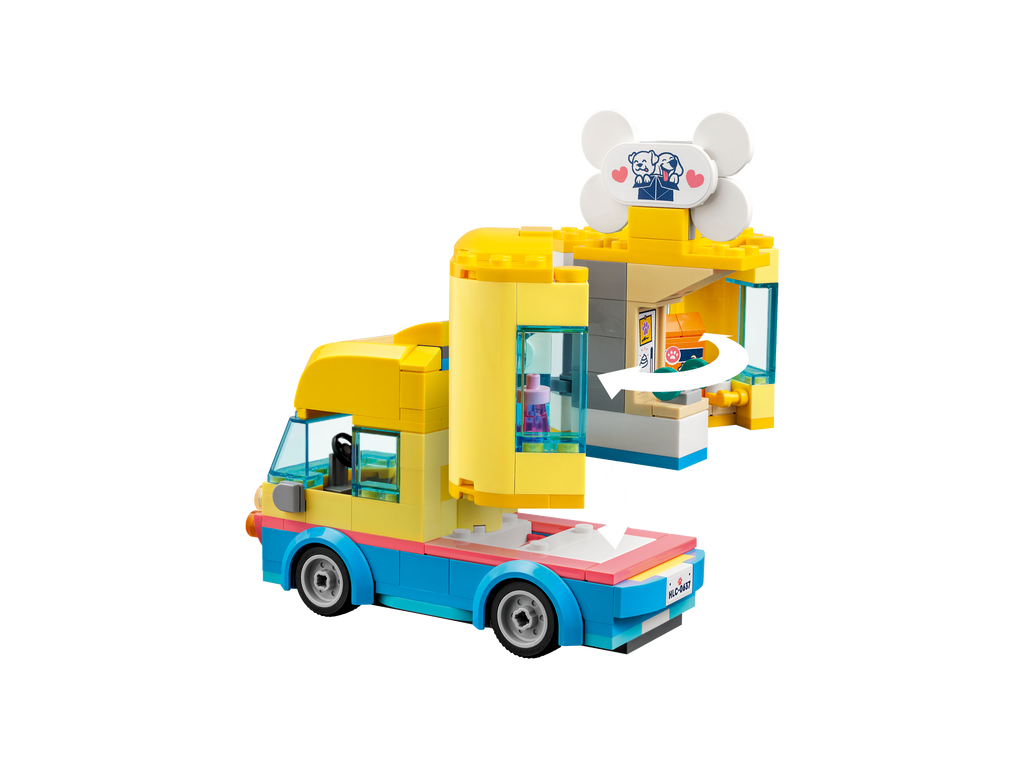 LEGO® Friends™ Dog Rescue Van - Xe Cứu Hộ Chó - LEGO 41741 - Hình ảnh chi tiết 2