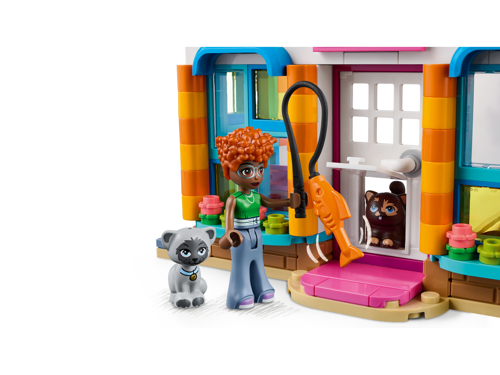 LEGO® Friends™ Cat Hotel - Đồ Chơi Lắp Ráp Khách Sạn Mèo - LEGO 41742 - Góc nhìn khác 3