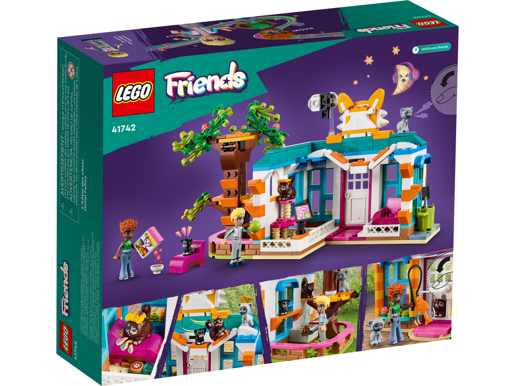 LEGO® Friends™ Cat Hotel - Đồ Chơi Lắp Ráp Khách Sạn Mèo - LEGO 41742 - Hình ảnh bổ sung 6