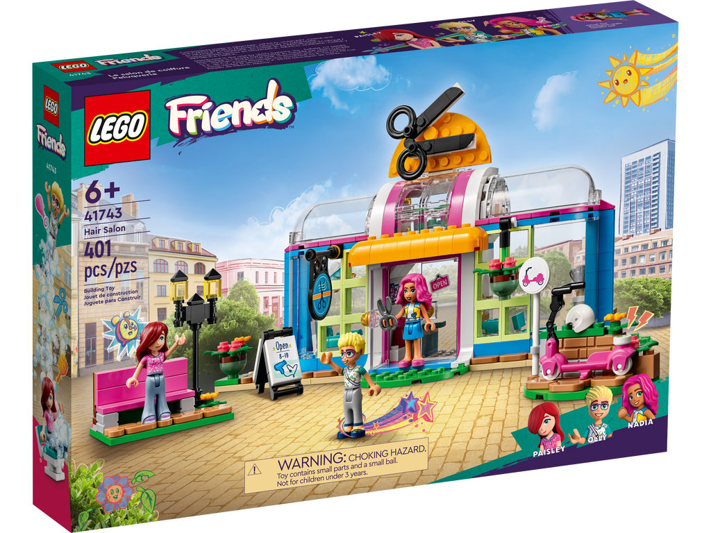 LEGO® Friends™ Hair Salon - Đồ Chơi Lắp Ráp Tiệm Làm Tóc Sáng Tạo LEGO 41743 - Hình ảnh sản phẩm