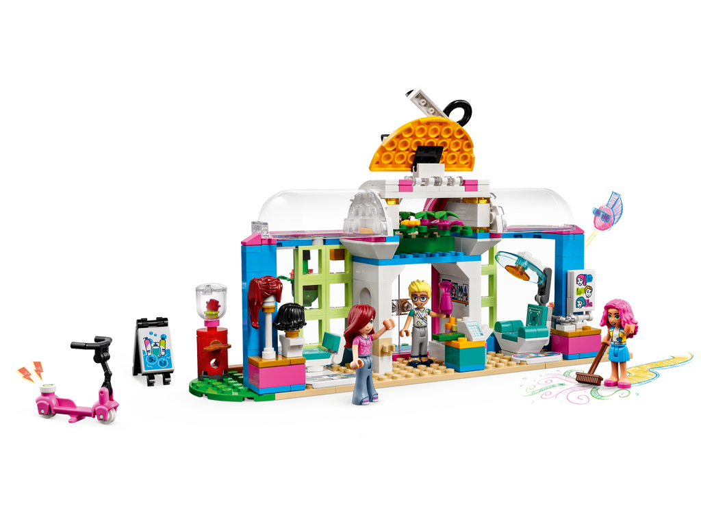 LEGO® Friends™ Hair Salon - Đồ Chơi Lắp Ráp Tiệm Làm Tóc Sáng Tạo LEGO 41743 - Hình ảnh bổ sung 6