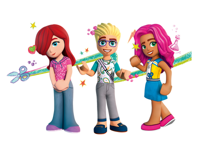 LEGO® Friends™ Hair Salon - Đồ Chơi Lắp Ráp Tiệm Làm Tóc Sáng Tạo LEGO 41743 - Góc nhìn khác 3