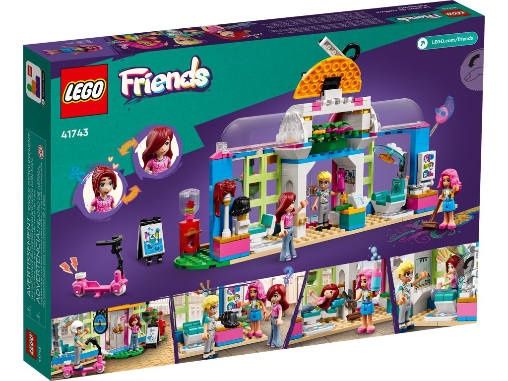 LEGO® Friends™ Hair Salon - Đồ Chơi Lắp Ráp Tiệm Làm Tóc Sáng Tạo LEGO 41743 - Hình ảnh bổ sung 4