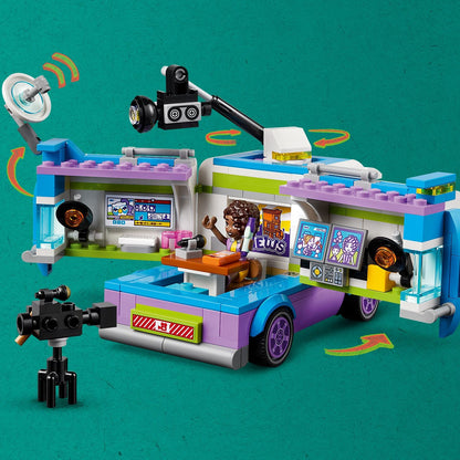 LEGO® Friends™ Newsroom Van - Bộ Đồ Chơi Xe Tin Tức - 41749 - Hình ảnh bổ sung 6