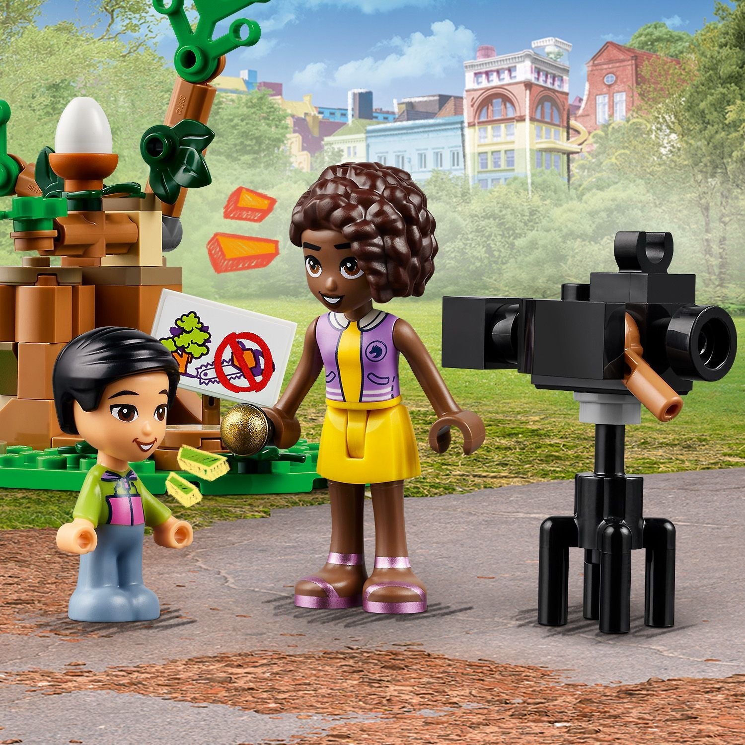 LEGO® Friends™ Newsroom Van - Bộ Đồ Chơi Xe Tin Tức - 41749 - Hình ảnh bổ sung 7
