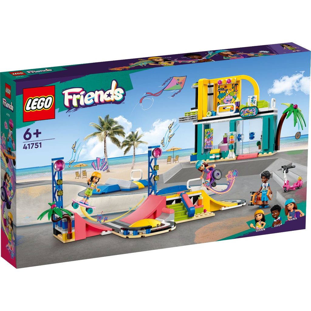LEGO® Friends™ Skate Park - Đồ chơi lắp ráp Công viên trượt ván - LEGO 41751 - Hình ảnh sản phẩm