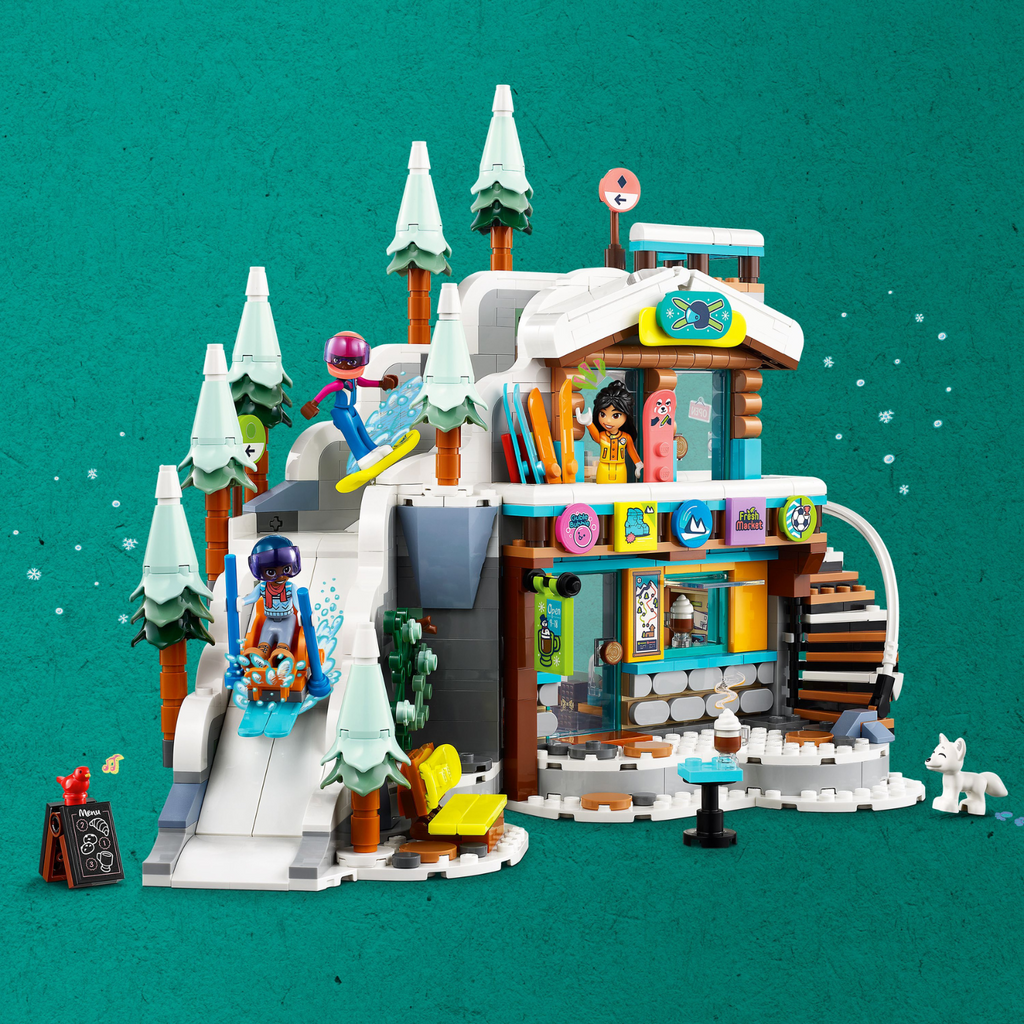 LEGO® Friends™ Holiday Ski Slope and Café - Bộ Lắp Ráp Dốc Trượt Tuyết Và Quán Cà Phê - LEGO 41756 - Hình ảnh bổ sung 6