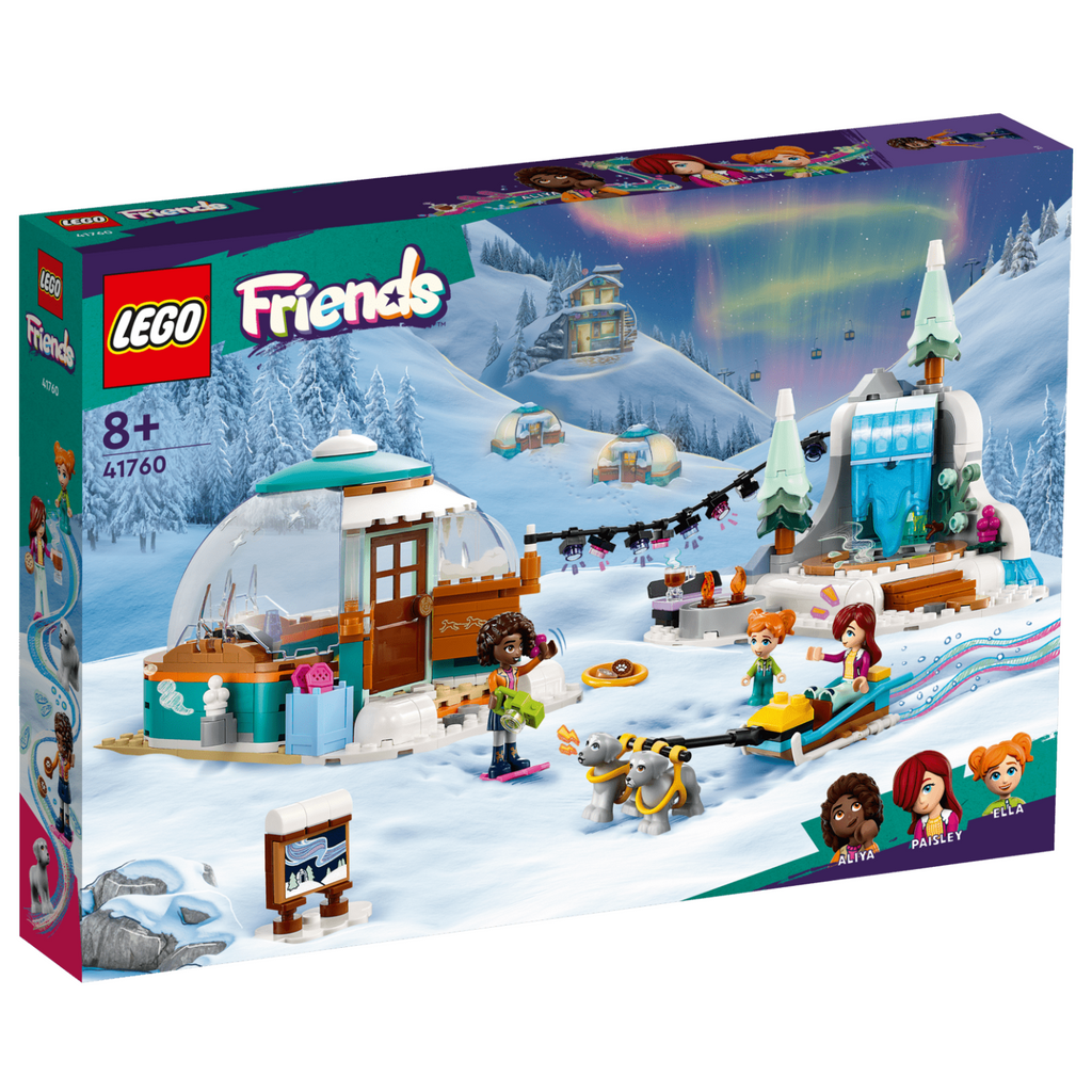 LEGO® Friends™ Igloo Holiday Adventure - Đồ Chơi Lắp Ráp Nhà Băng (41760) - Hình ảnh sản phẩm
