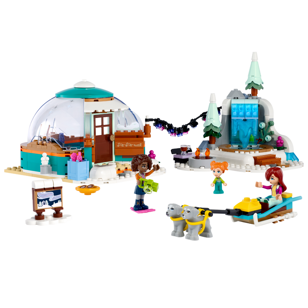 LEGO® Friends™ Igloo Holiday Adventure - Đồ Chơi Lắp Ráp Nhà Băng (41760) - Hình ảnh chi tiết 2