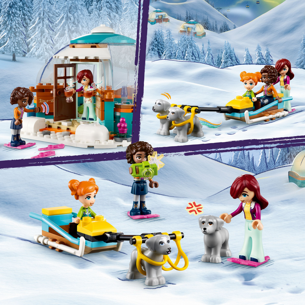 LEGO® Friends™ Igloo Holiday Adventure - Đồ Chơi Lắp Ráp Nhà Băng (41760) - Hình ảnh bổ sung 8