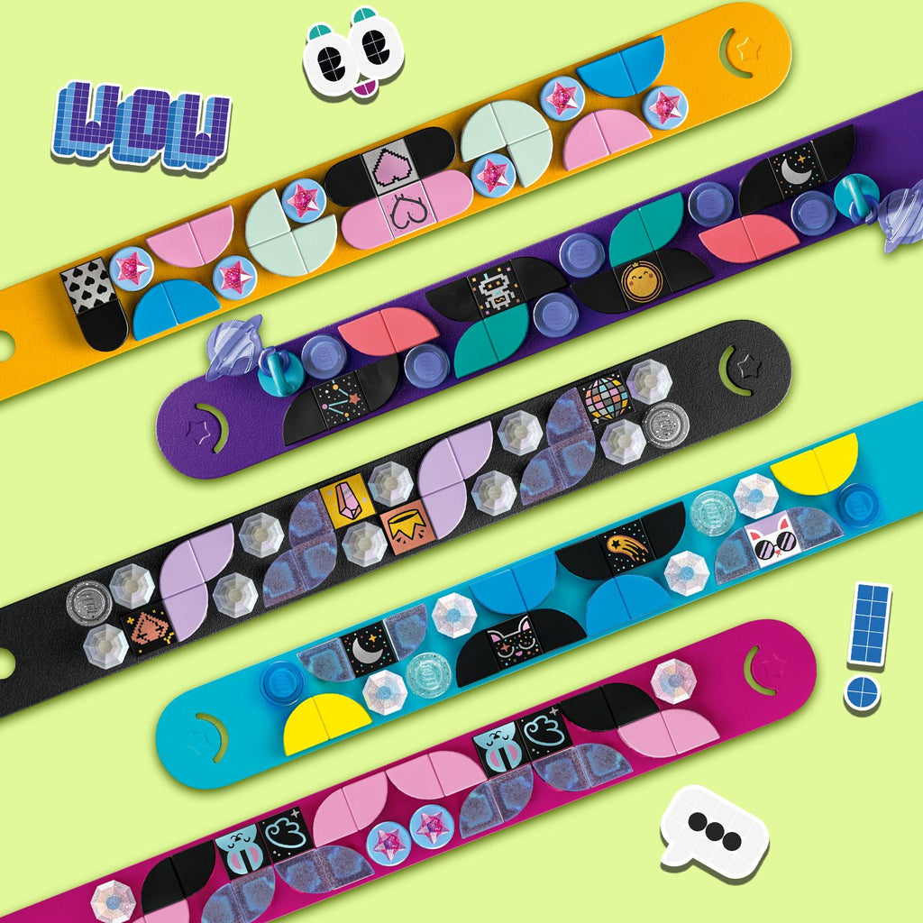 LEGO® DOTS™ Extra DOTS Series 8 – Glitter and Shine - Túi Gạch Trang Trí Lấp Lánh Chính Hãng LEGO 41803 LEGO - ảnh 4 - Lego A