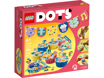 LEGO® DOTS™ Ultimate Party Kit - Bộ Đồ Chơi Tiệc Tùng Sáng Tạo - LEGO 41806 - Hình ảnh sản phẩm