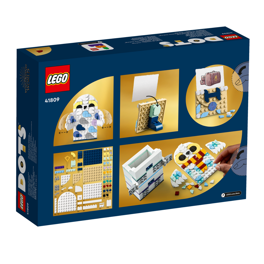 LEGO® DOTS™ Hedwig™ Pencil Holder - Ống Cắm Bút Chim Cú Hedwig - LEGO 41809 - Hình ảnh bổ sung 4