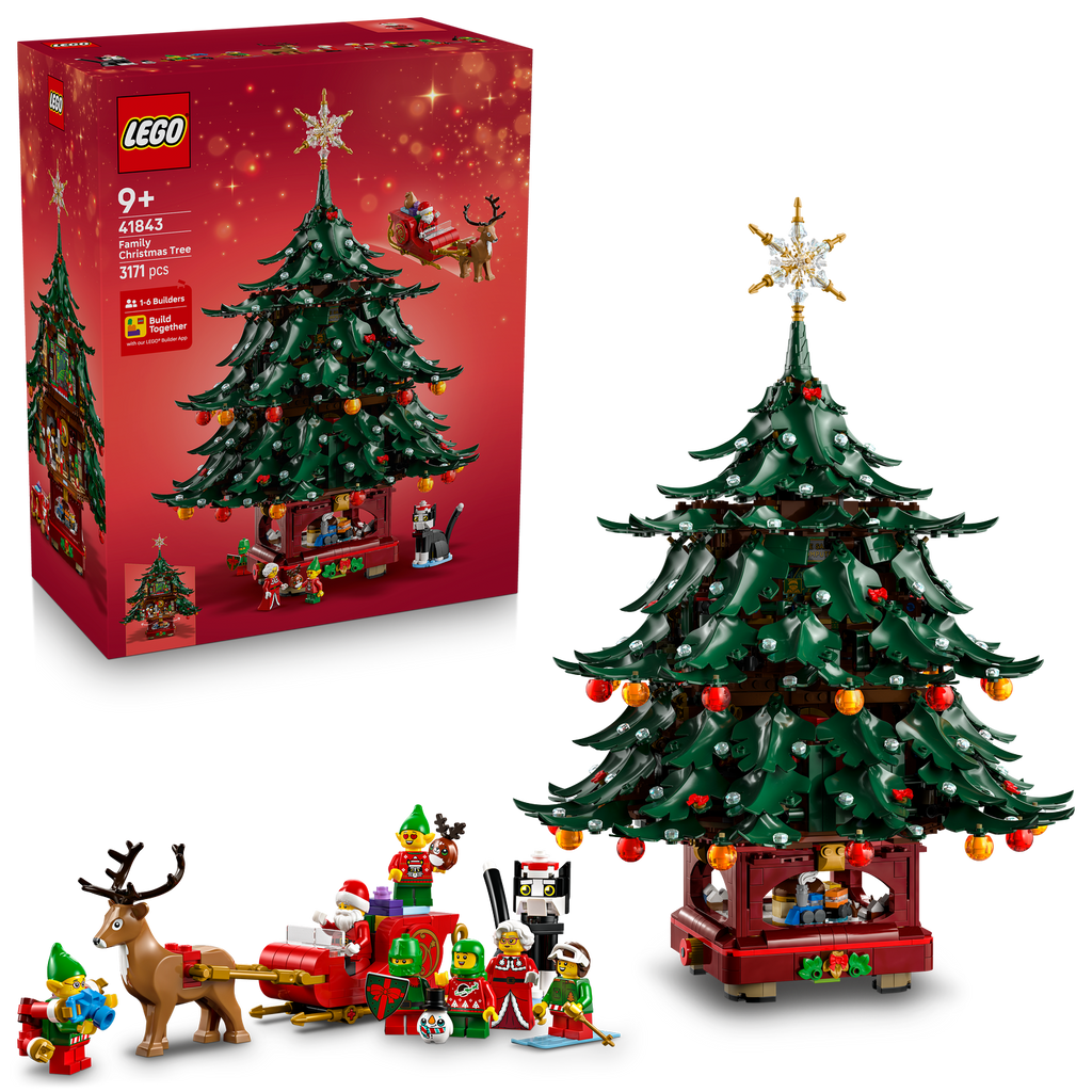 LEGO® Family Christmas Tree Decoration - Mô Hình Cây Thông Noel Gia Đình - LEGO 41843