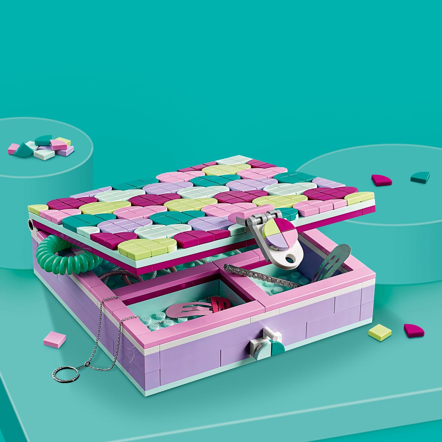 LEGO® DOTS™ Jewelry Box - Hộp Đựng Trang Sức DIY - LEGO 41915 - Hình ảnh bổ sung 4