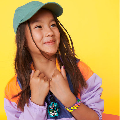 LEGO® DOTS™ Neon Tiger Bracelet & Bag Tag (41945) - Đồ Chơi Thủ Công Sáng Tạo LEGO LEGO - ảnh 1 - Lego