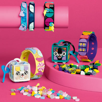 LEGO® DOTS™ Neon Tiger Bracelet & Bag Tag (41945) - Đồ Chơi Thủ Công Sáng Tạo LEGO LEGO - ảnh 2 - Lego