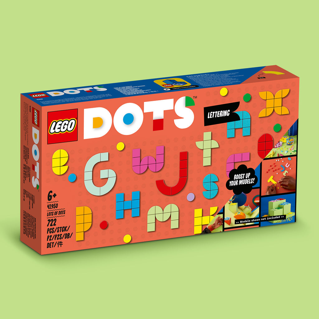 LEGO® DOTS™ Lots of DOTS – Lettering - Bộ Gạch Chữ Cái Sáng Tạo LEGO 41950 LEGO - ảnh 1 - Lego