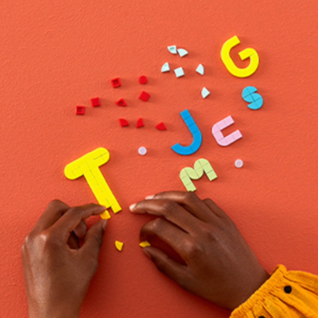 LEGO® DOTS™ Lots of DOTS – Lettering - Bộ Gạch Chữ Cái Sáng Tạo LEGO 41950 LEGO - ảnh 2 - Lego