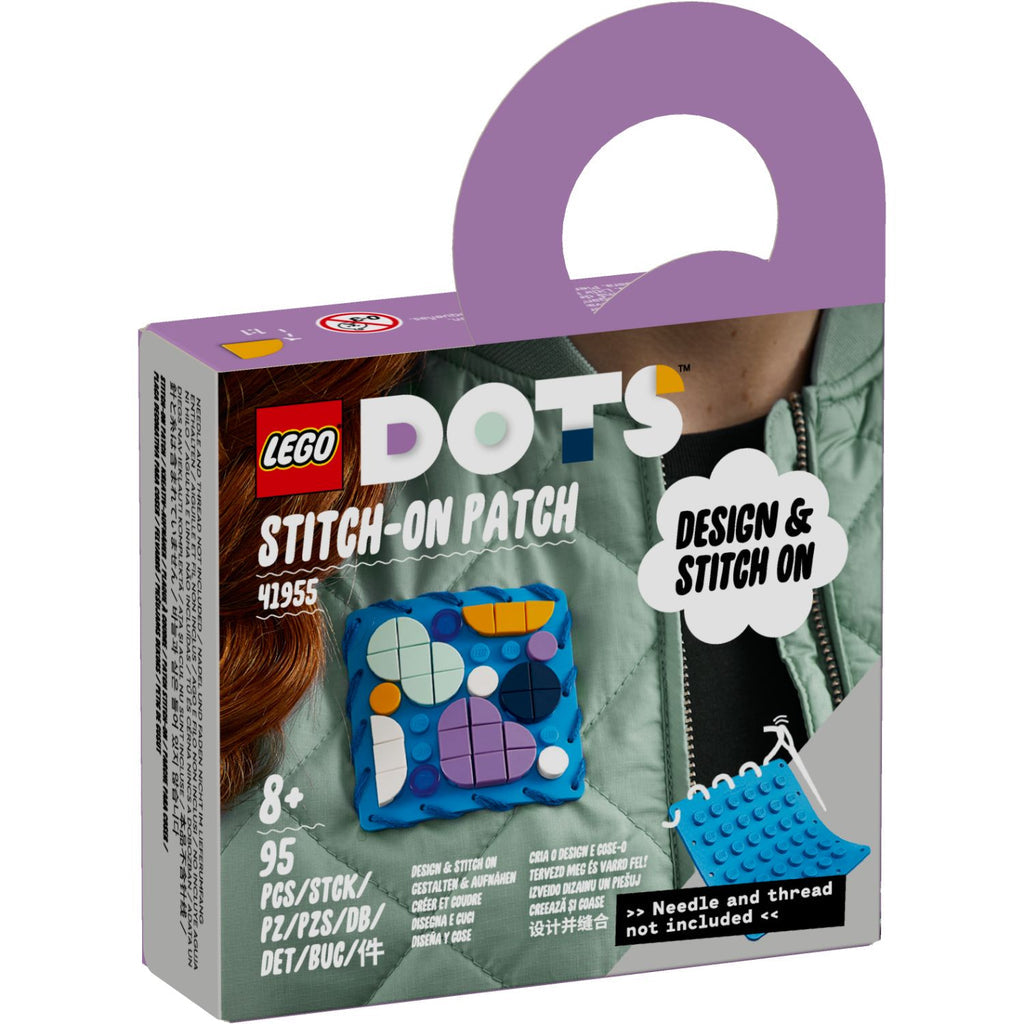 LEGO® DOTS™ Stitch-on Patch - Miếng Vá Trang Trí Thủ Công Tự Thiết Kế - LEGO 41955 - Hình ảnh sản phẩm