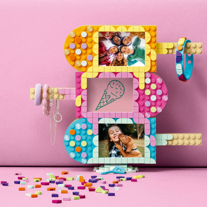 LEGO® DOTS™ Ice Cream Picture Frames & Bracelet - Bộ Lắp Ráp Khung Ảnh & Vòng Tay Sáng Tạo - LEGO 41956 - Hình ảnh bổ sung 4