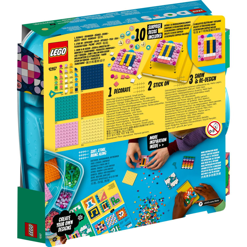 LEGO® DOTS Adhesive Patches Mega Pack - Bộ Miếng Dán Thủ Công Sáng Tạo - LEGO 41957 - Hình ảnh bổ sung 4