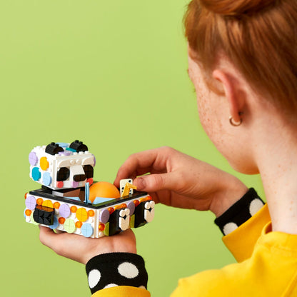 LEGO® DOTS™ Cute Panda Tray - Khay Đựng Đồ Gấu Trúc Đáng Yêu (41959) - Góc nhìn khác 3