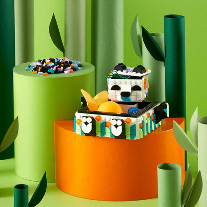 LEGO® DOTS™ Cute Panda Tray - Khay Đựng Đồ Gấu Trúc Đáng Yêu (41959) - Hình ảnh bổ sung 4
