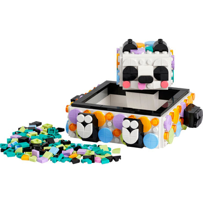 LEGO® DOTS™ Cute Panda Tray - Khay Đựng Đồ Gấu Trúc Đáng Yêu (41959) - Hình ảnh chi tiết 2