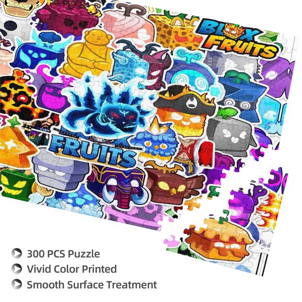 Blox Fruits 300 Piece Jigsaw Puzzle - Đồ Chơi Xếp Hình 300 Miếng Trí Tuệ GHJOWpill - Góc nhìn khác 3
