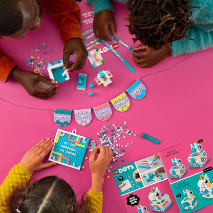 LEGO® DOTS™ Unicorn Creative Family Pack - Bộ Đồ Chơi Gia Đình Sáng Tạo Kỳ Lân LEGO 41962 - Hình ảnh bổ sung 5