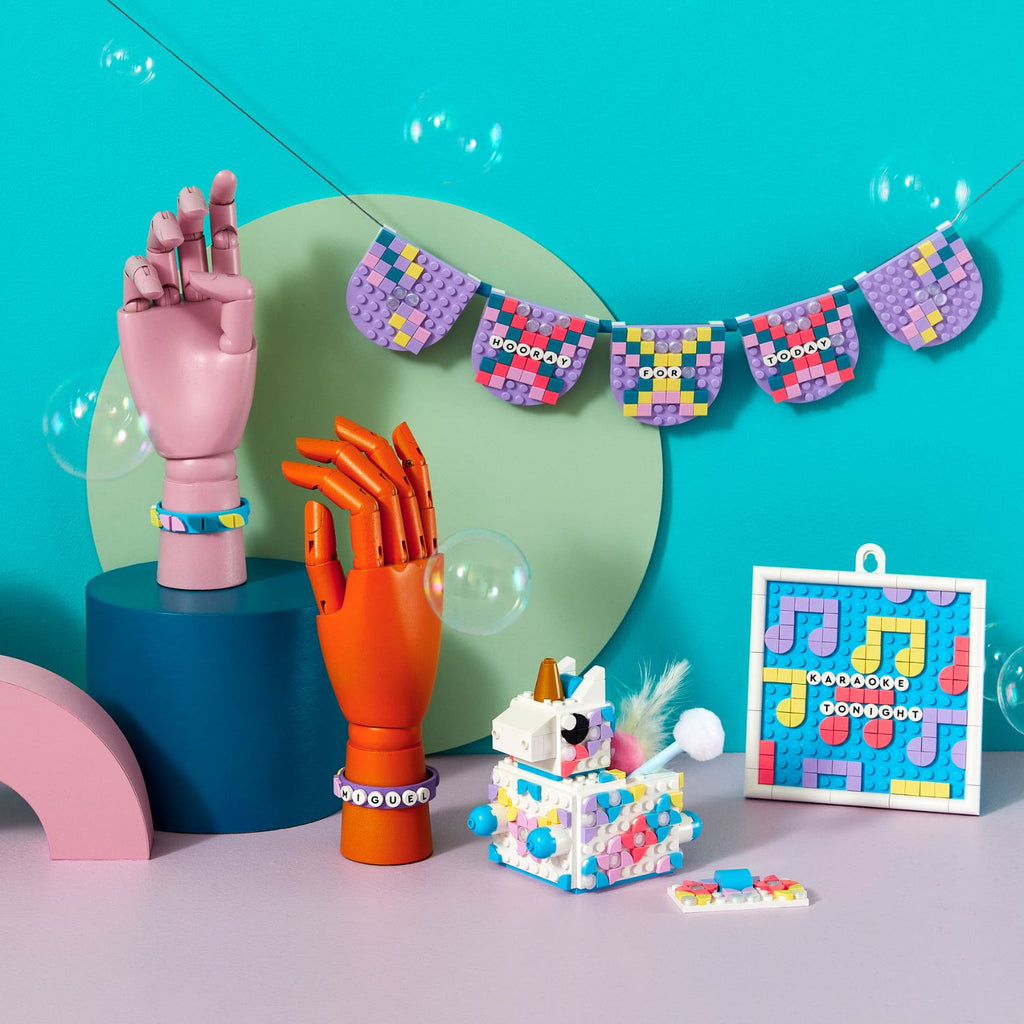 LEGO® DOTS™ Unicorn Creative Family Pack - Bộ Đồ Chơi Gia Đình Sáng Tạo Kỳ Lân LEGO 41962 - Hình ảnh bổ sung 6