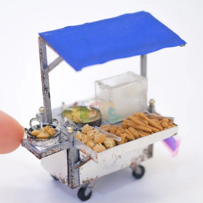 Xe Bánh Tiêu - Nam Châm Hít Tủ Lạnh (Handmade)